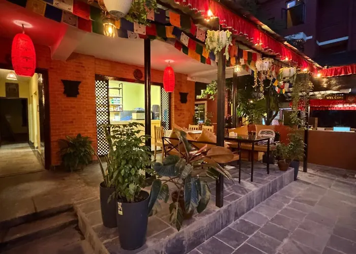 Auberge de jeunesse Thamel Courtyard Katmandou